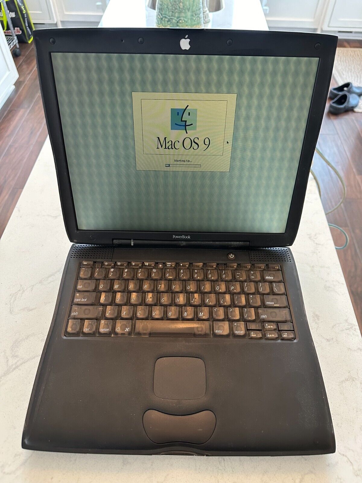 Vintage Apple PowerBook Pismo Laptop 400MHZ 576MB RAM 6GB HD CD-ROM WORKING