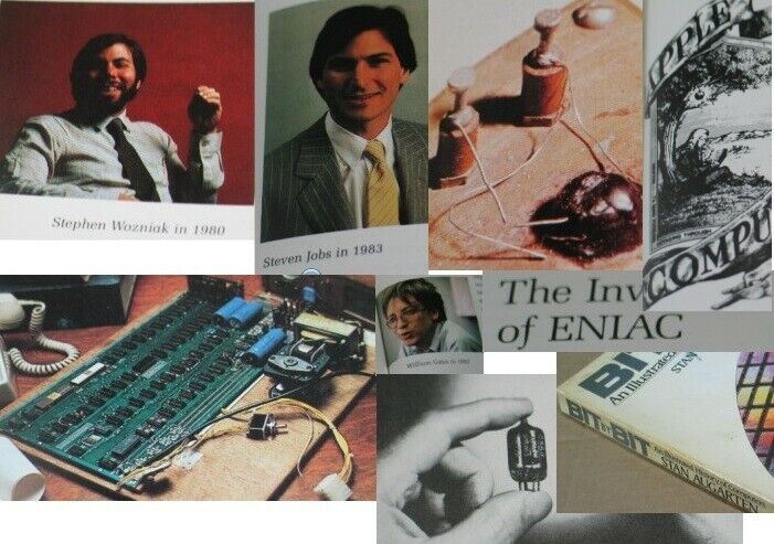 Altair 8800 Steve Wozniak Mark-8 Whirlwind Core Memory Jack Kilby ENIAC Apple 1