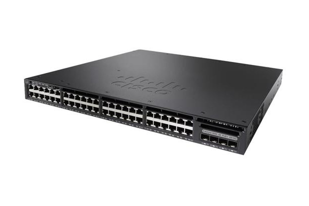 SMARTnet Eligible Cisco Catalyst 48 4x1G Uplink ports, 250WAC, LAN Base