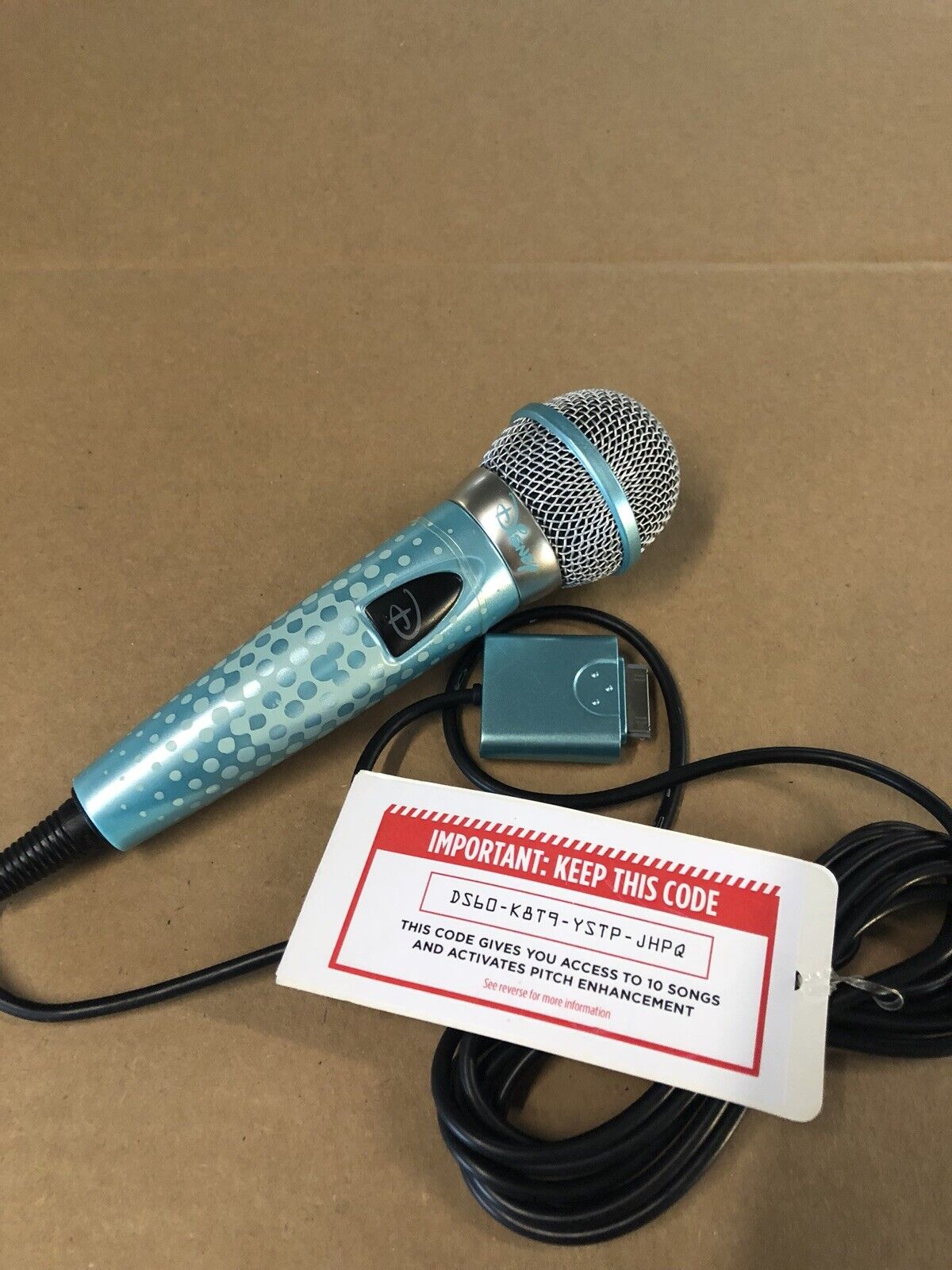 Disney ds60 karaoke mic for ipad ipod iphone mic FIRST ACT VERY NICE