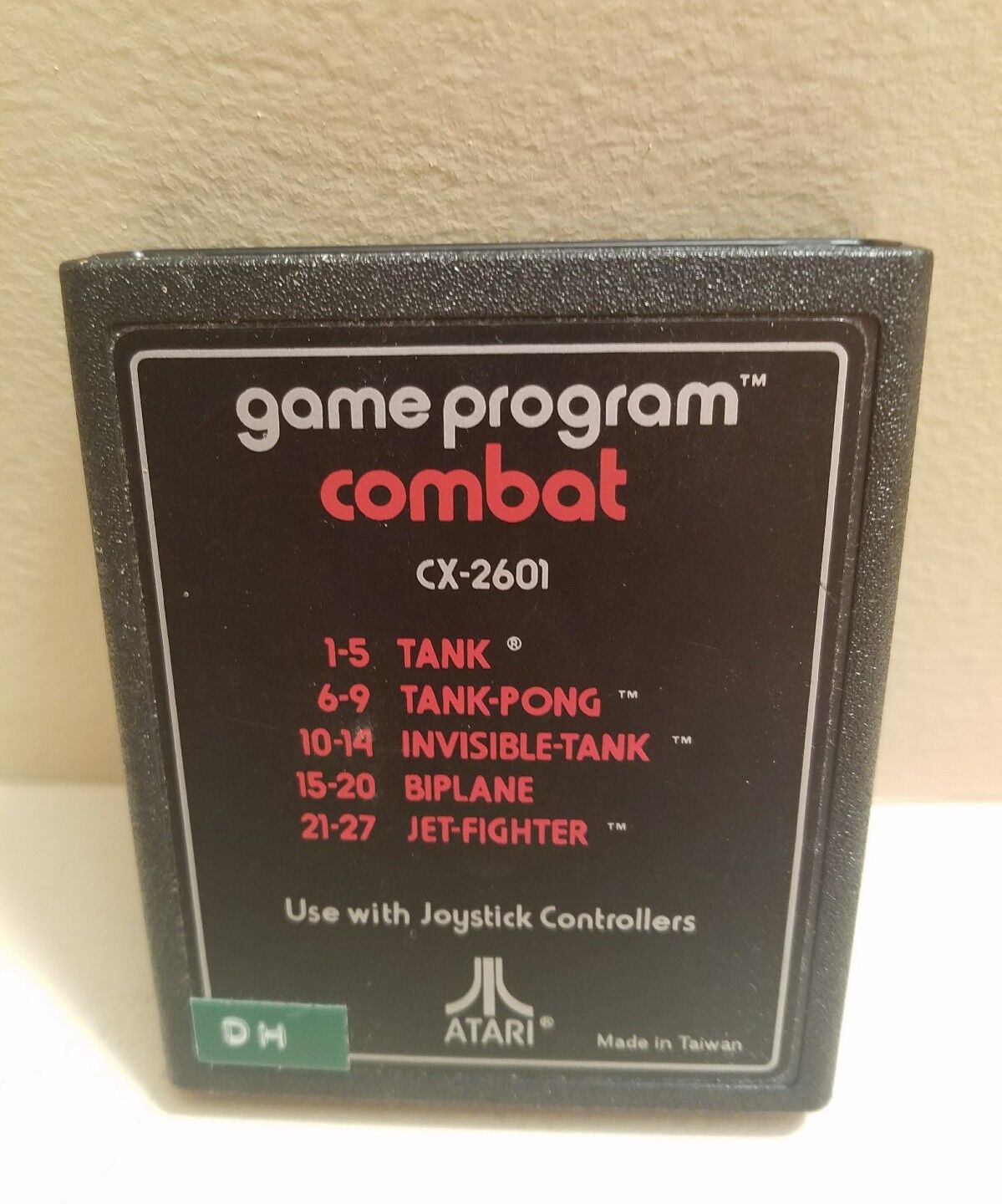 ATARI GAME PROGRAM COMBAT CX-2601