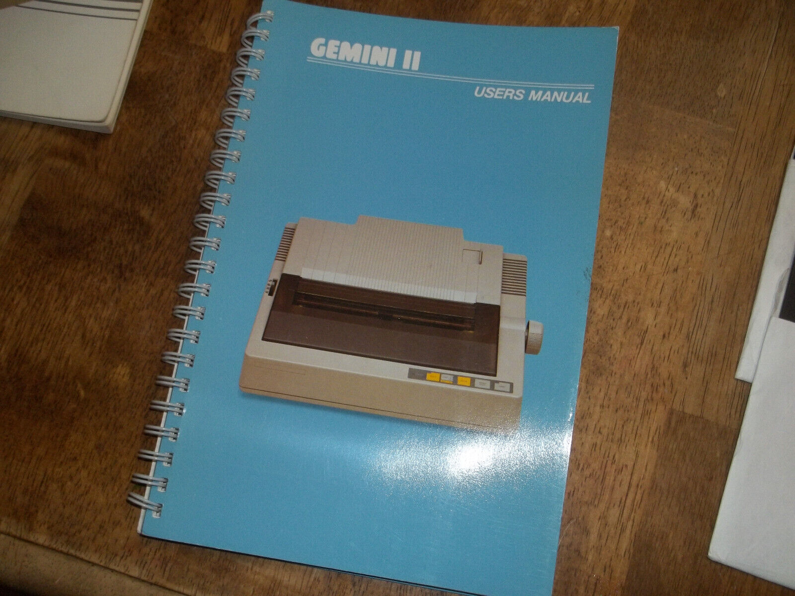 Vintage 1986 Star Gemini II Printer User manual for Commodore computers Gemini 2