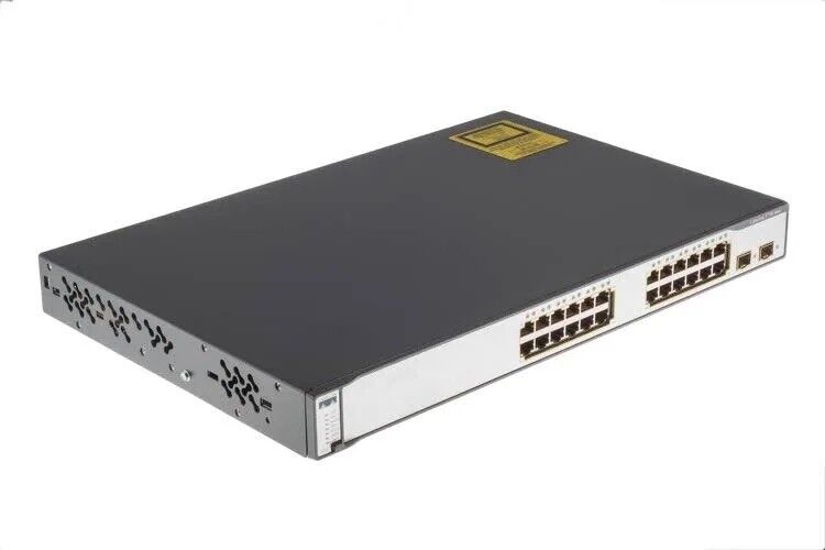 CISCO Catalyst 3750-24TS Switch Stackable