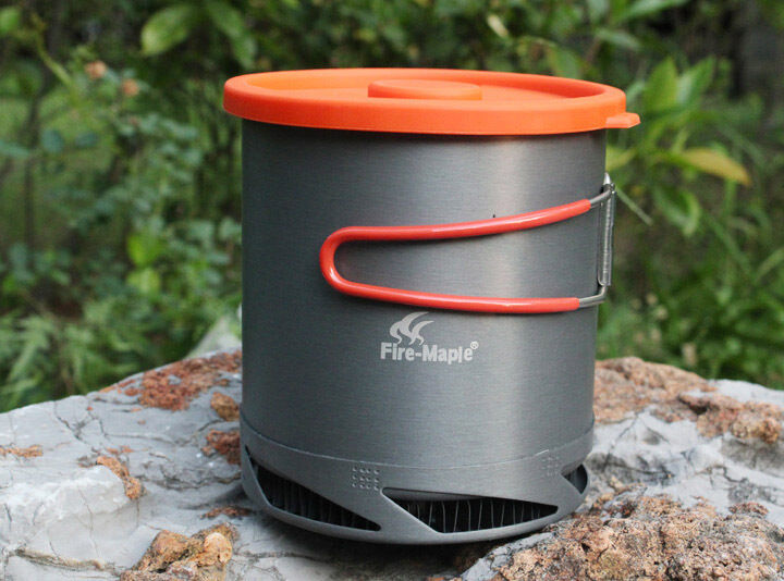 Fire Maple Outdoor Heat Exchanger Pot Camping Pot Outdoor Kettle 1L FMC-XK6