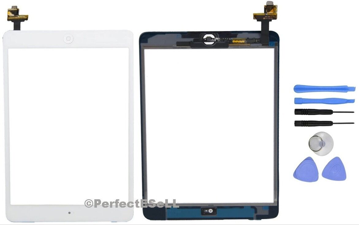 Touch Glass Digitizer Screen IC Connector Replacement For iPad Mini 1 2 White US