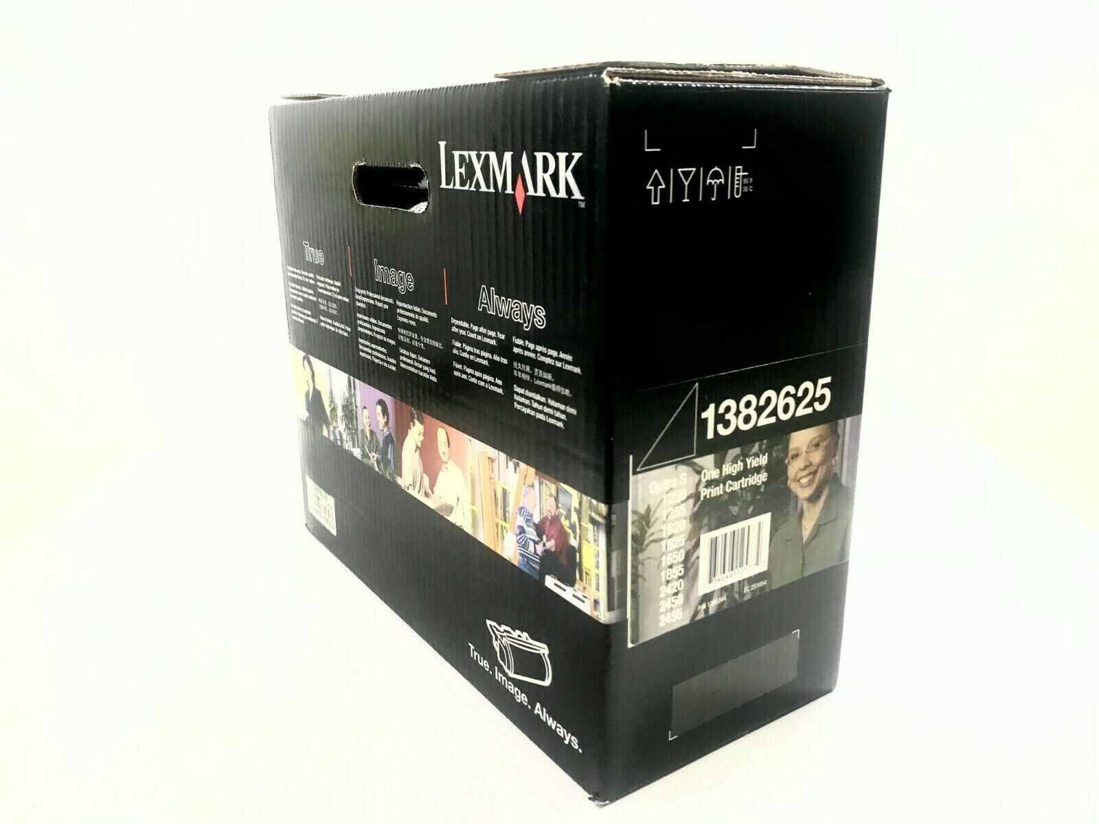 New Genuine Lexmark 1382625 High Yield BlkToner Cartridge OPTRA S1250 S1255 S162