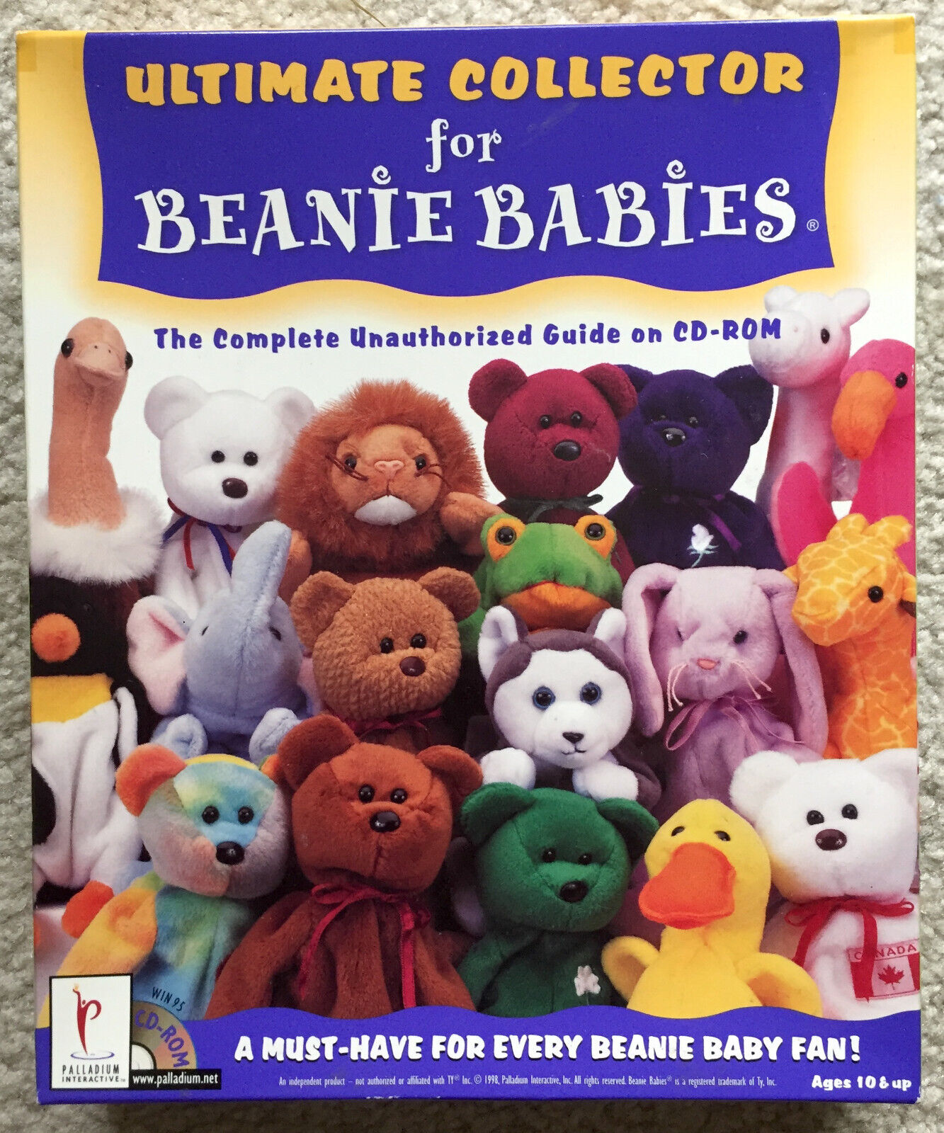Ultimate Collector for Beanie Babies - Unauthorized Guide on CD-ROM