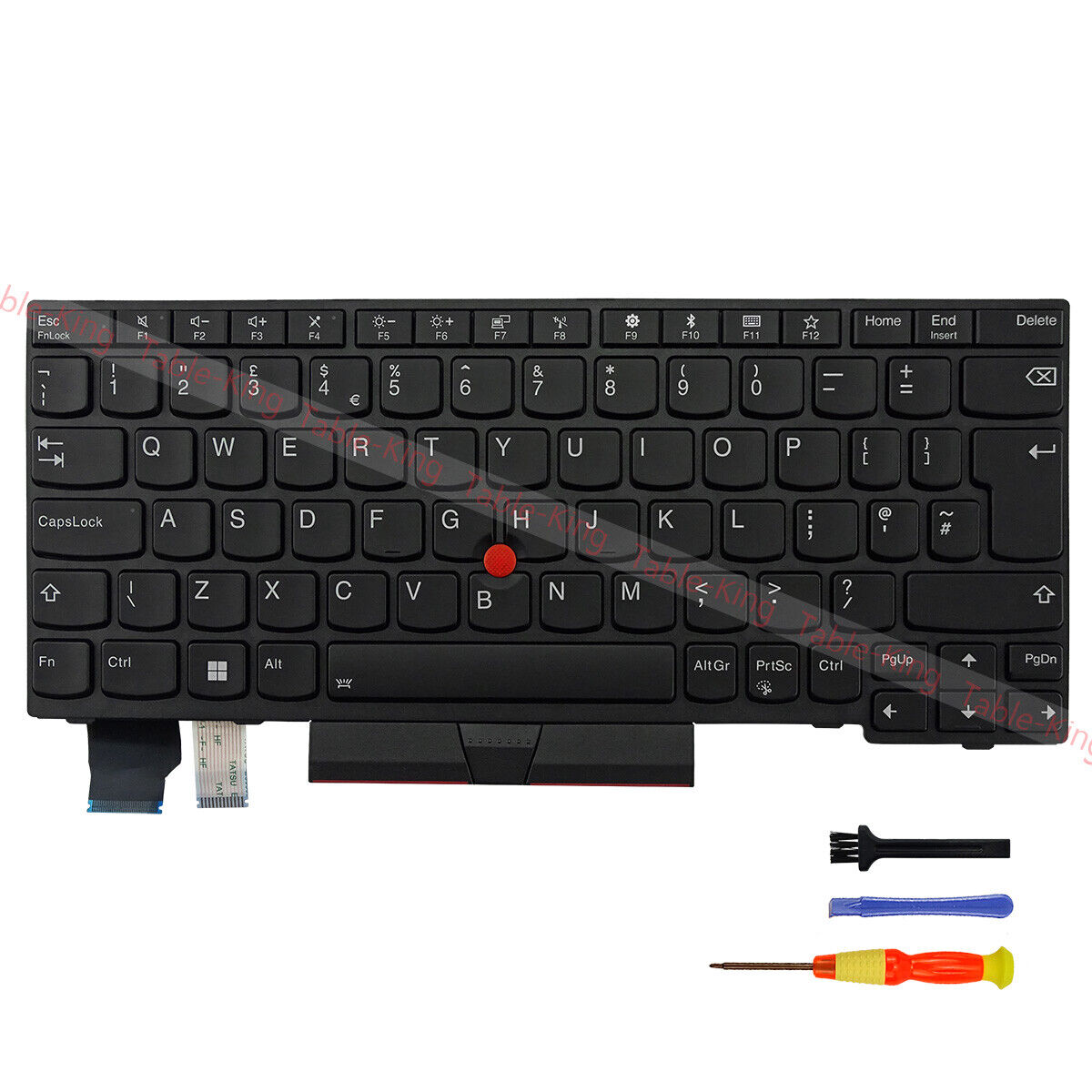 Backlit Keyboard for Lenovo Thinkpad X280/A285/X390/X395/L13 Gen1 (UK Layout)