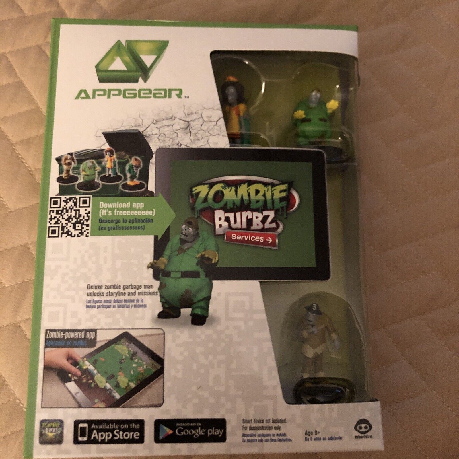 NEW 2011 APPGEAR Zombie Burbz Services Amplified Reality Game iOS iPad Android