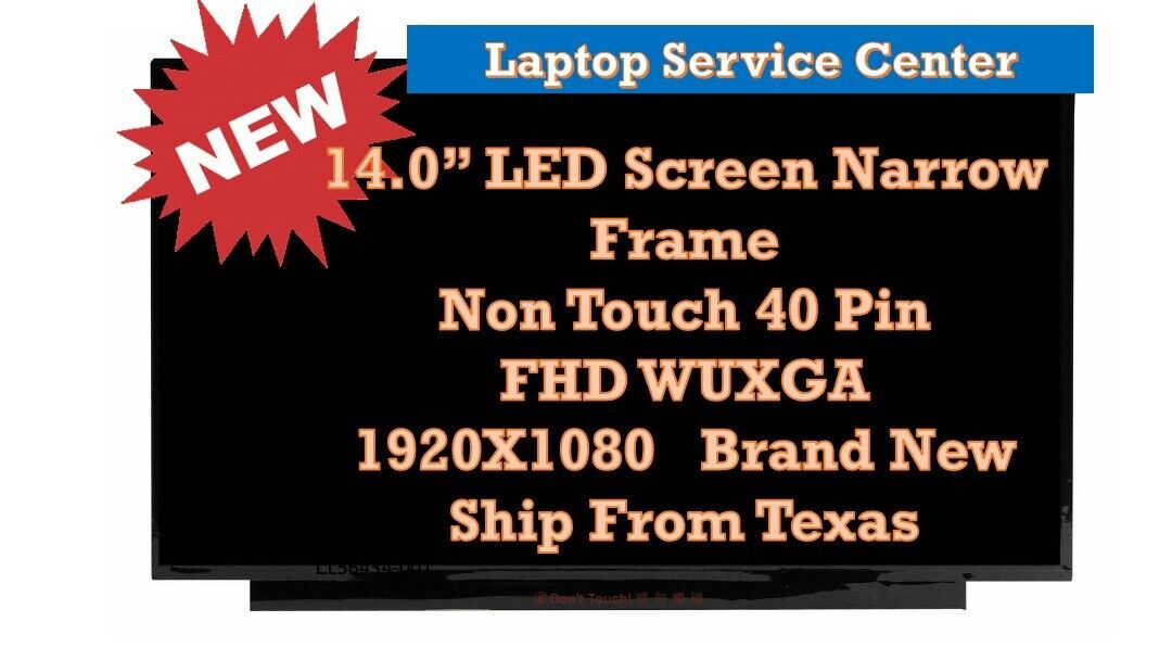 LM140LF1F01 LCD LED Screen 14\