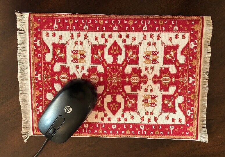 Custom Mouse Pad Persian Rug Mat Mouse pad Red Style Carpet Pattern 11\