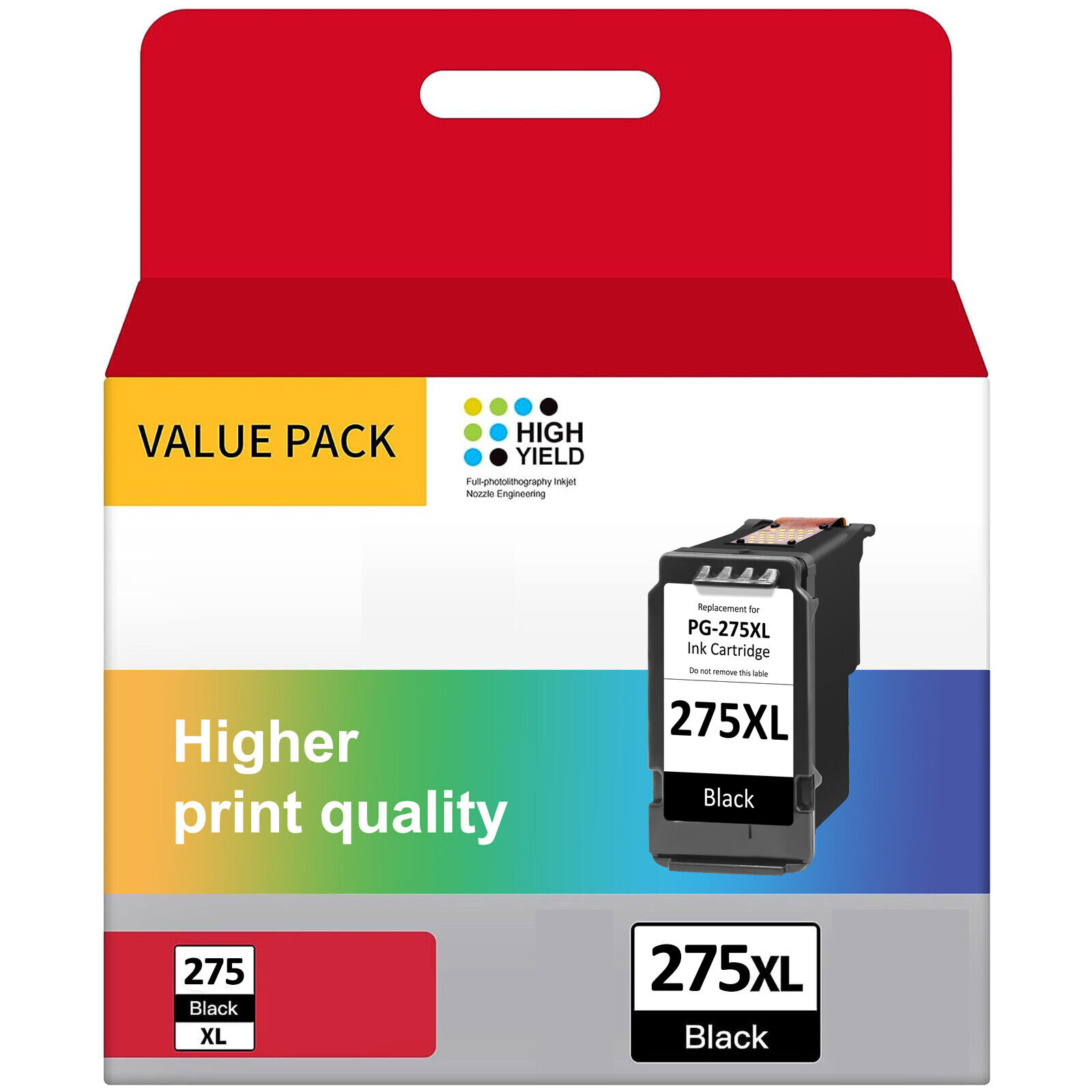 PG-275XL Ink Cartridge Replacement for Canon CL-276XL PIXMA TR4720 TS3520 TS3500