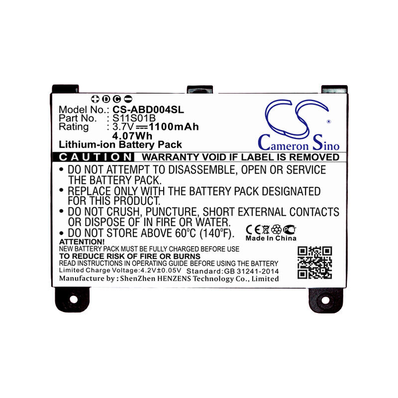 New Battery for S11S01B Amazon Kindle 2 D00511 Kindle DX D00801 DXG S11S01A