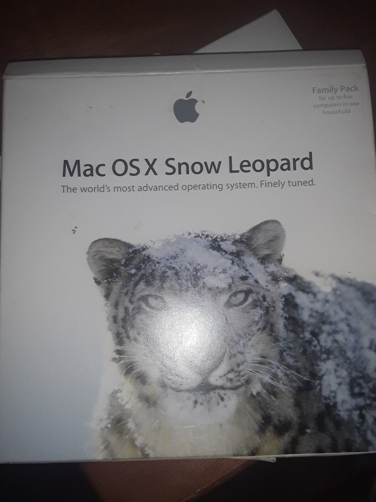 Apple Snow Leopard Mac OS X 10.6 Operation System 5 Up To 5 Users