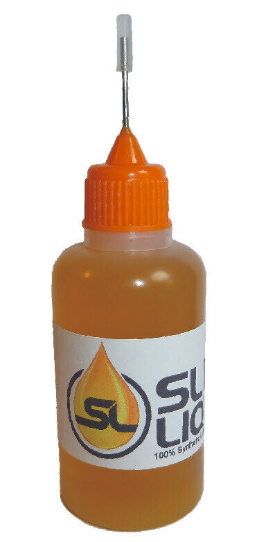 Slick Liquid Lube Bearings SUPERIOR 100% Synthetic Oil Lubricant for Printers