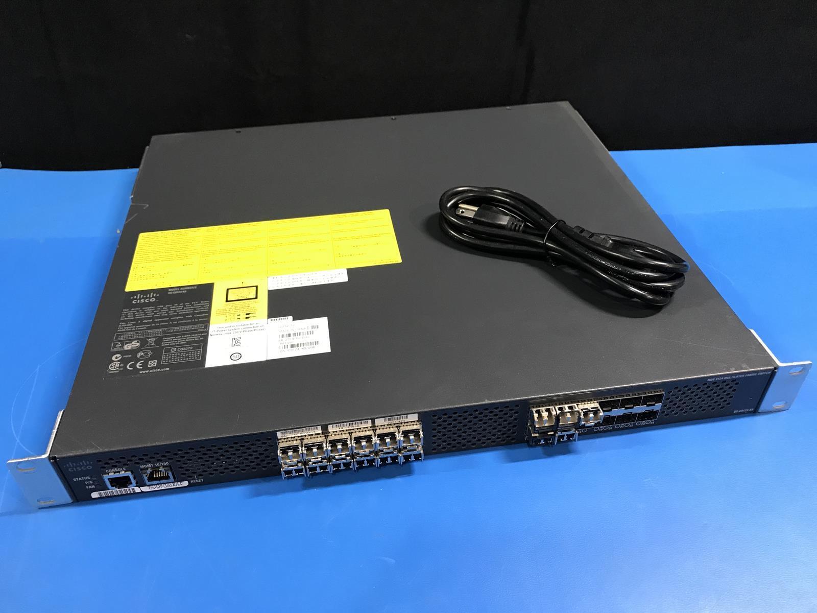 Cisco DS-C9124-K9 MDS 9124 24 Port Multilayer Fabric Switch