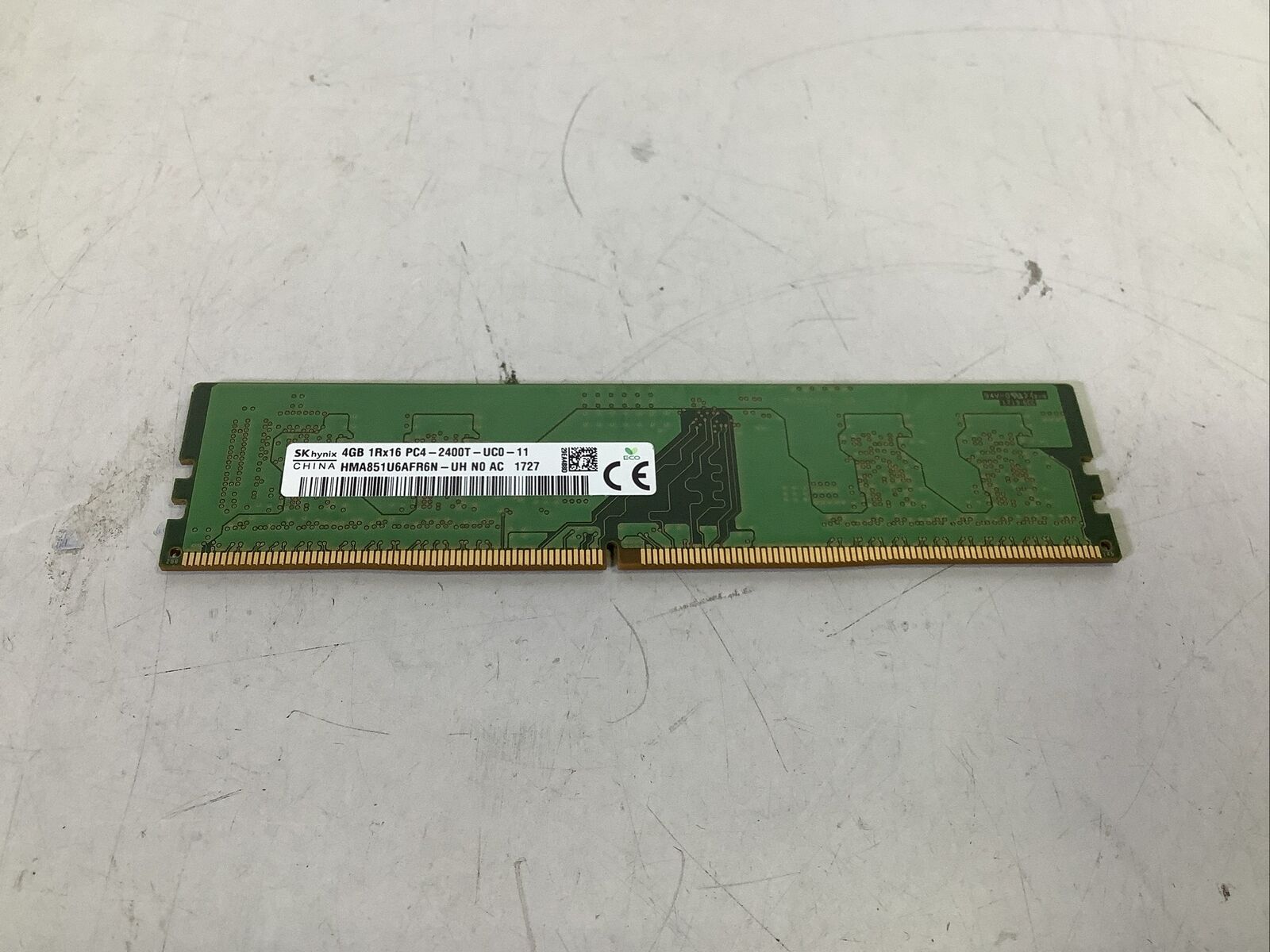 SKHynix PC4-19200 1RX16 4GB DDR4 SDRAM DESKTOP RAM (HMA851U6AFR6N-UH) - NG B4
