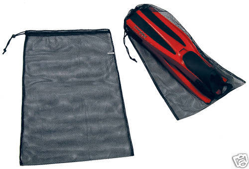 NEW Mesh Drawstring Bag for Scuba Dive Snorkeling Gears HeavyDuty 25\