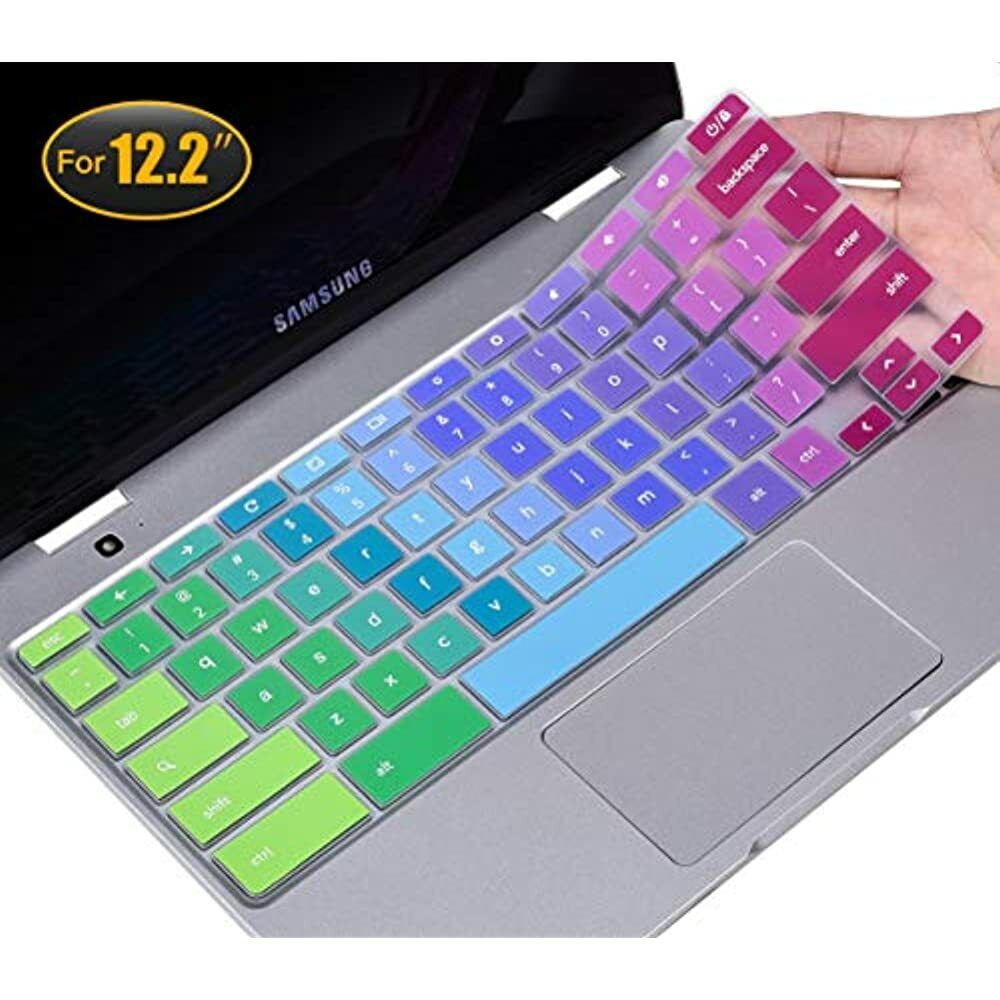 CaseBuy Keyboard Cover Compatible 2019/2018 Samsung Chromebook Pro Plus XE521QAB