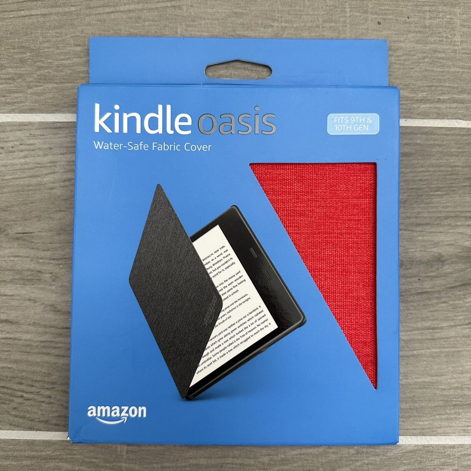Amazon Kindle Oasis Fabric Cover Case (9th gen 10th gen)  Red NEW in box