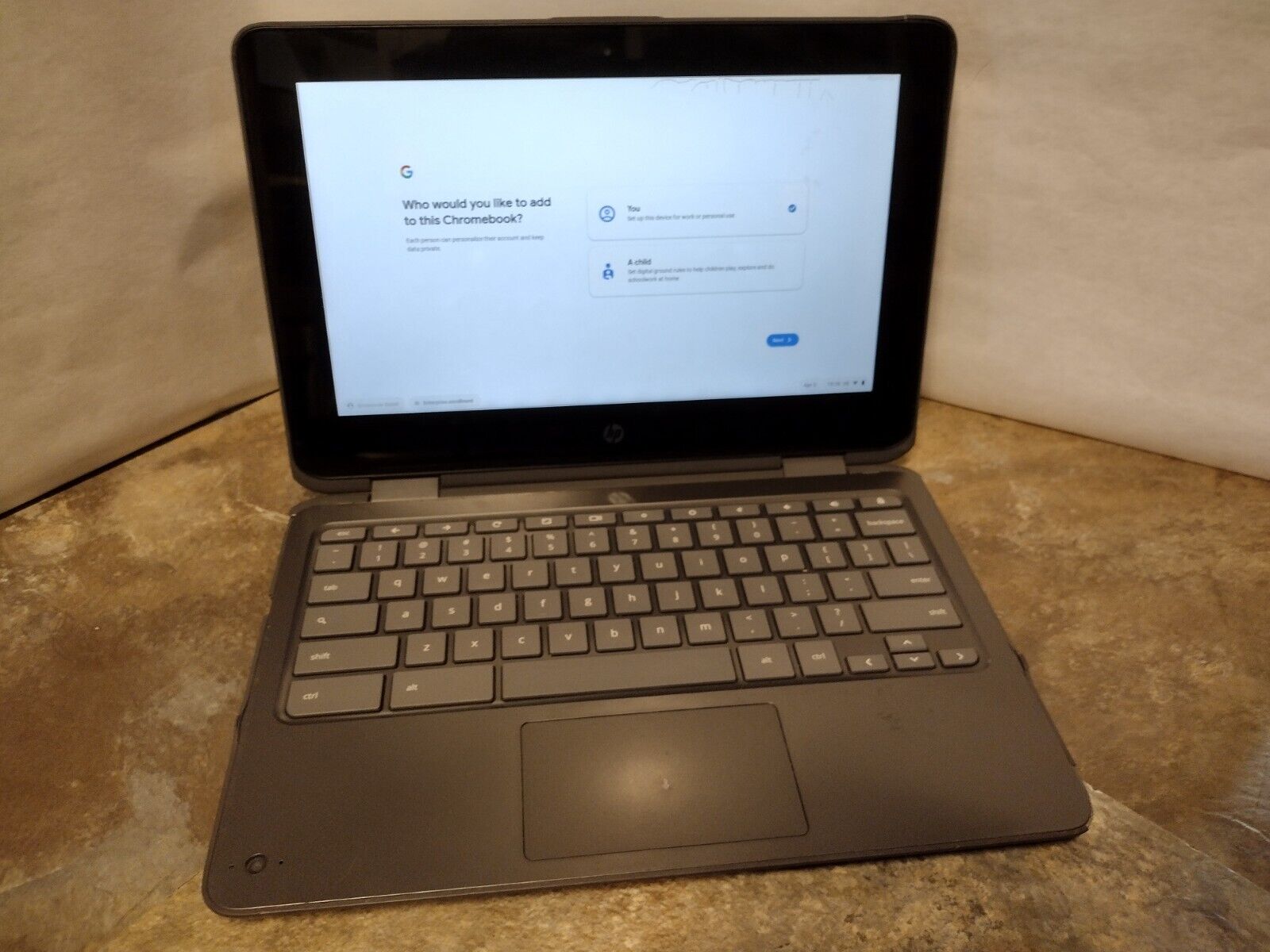 HP Chromebook x360 G1 11.6\