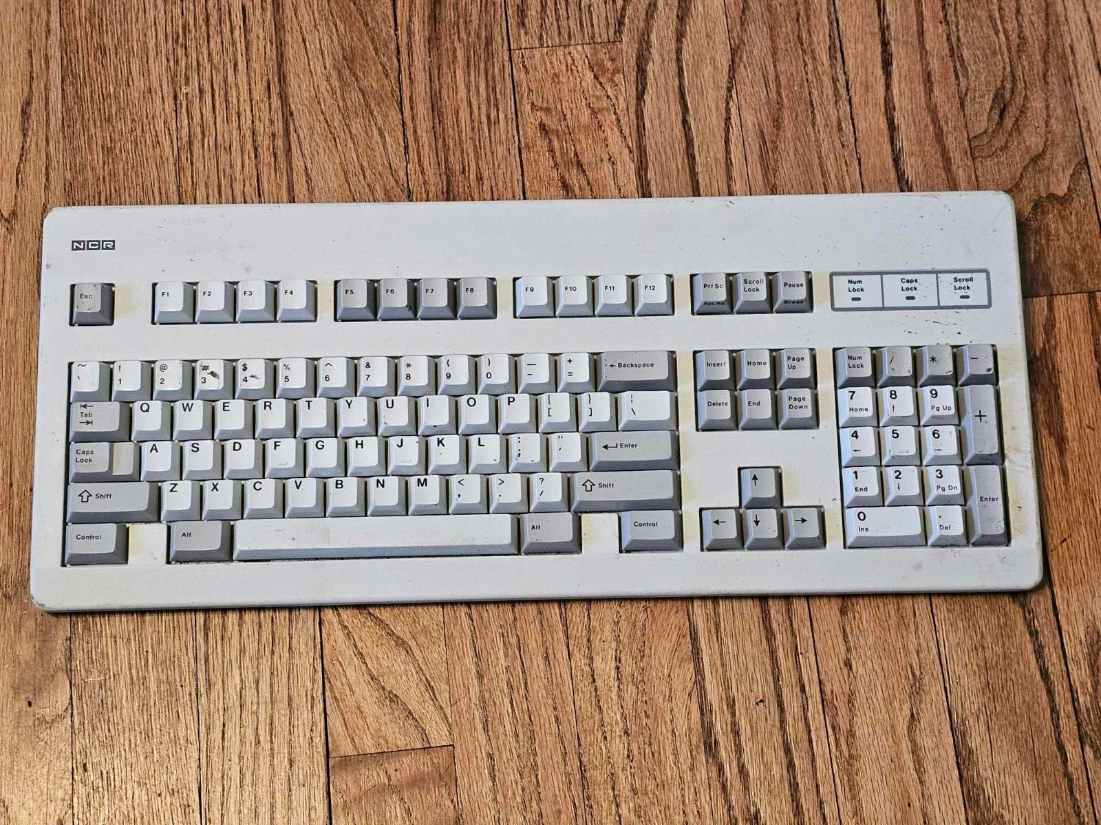 VERY RARE CLEAN Vintage NCR Keyboard H0150-STD1-12-17 Model RS3000 - SPECIAL