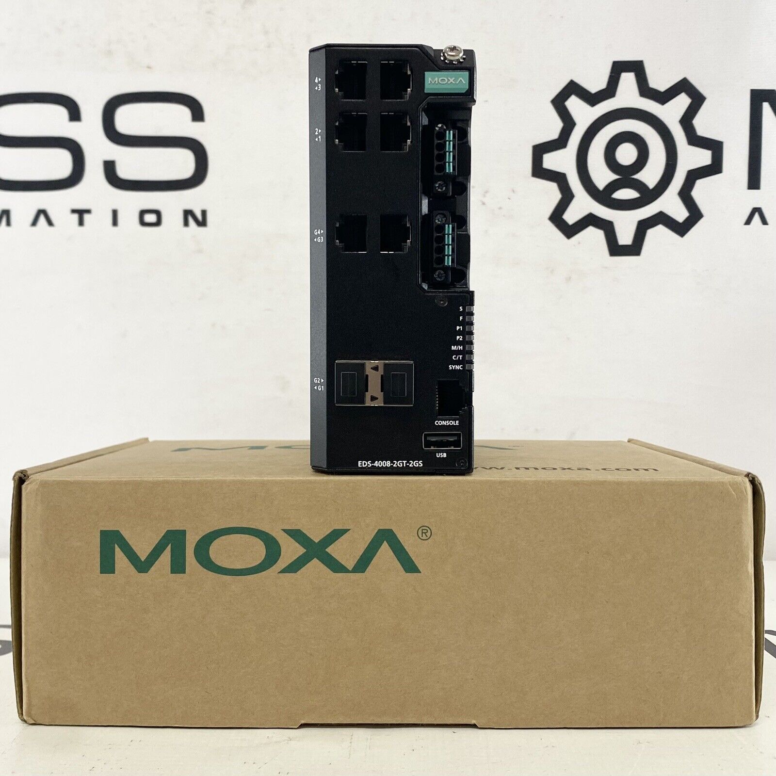 Moxa EDS-4008-2GT-2GS SHIPS FROM USA