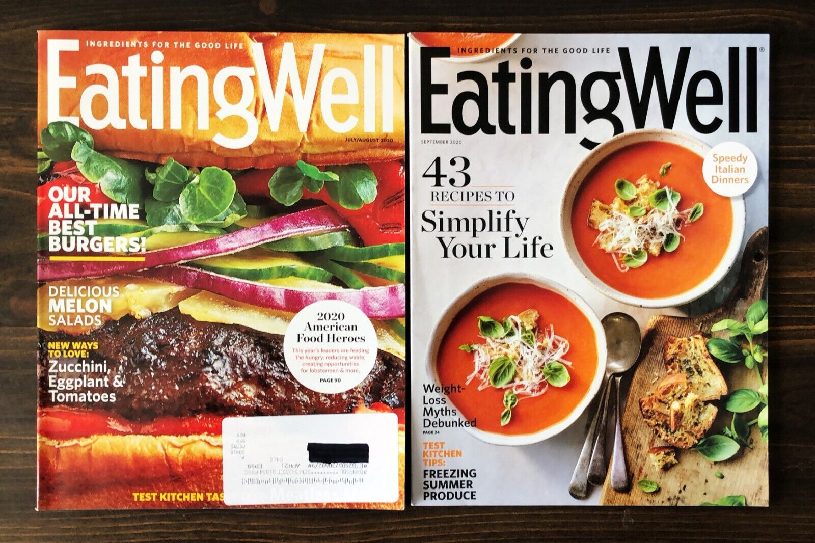 Eating Well Magazine - July/August, September 2020