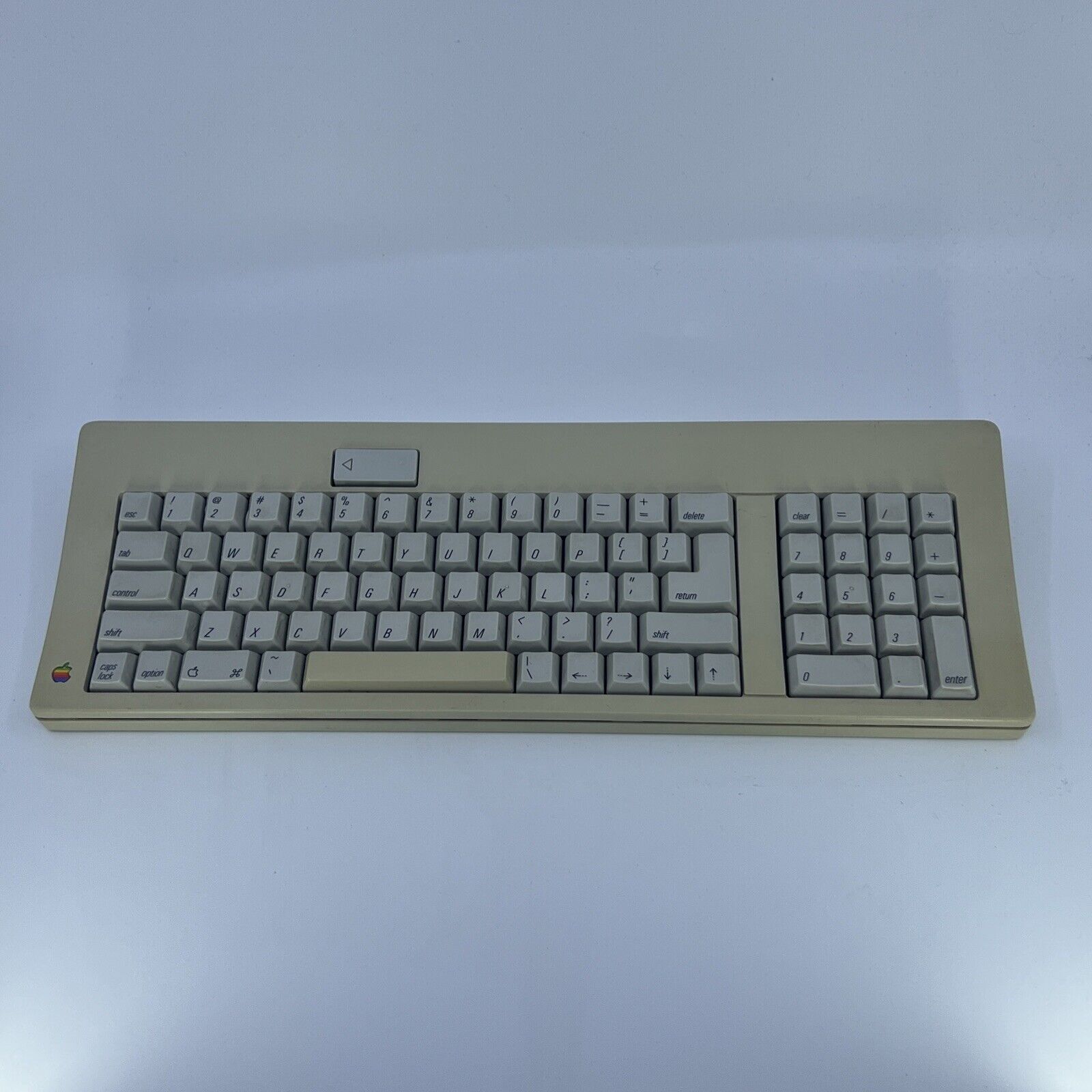 Vintage 80s Apple Keyboard Model M0116 Made In USA Tested Working