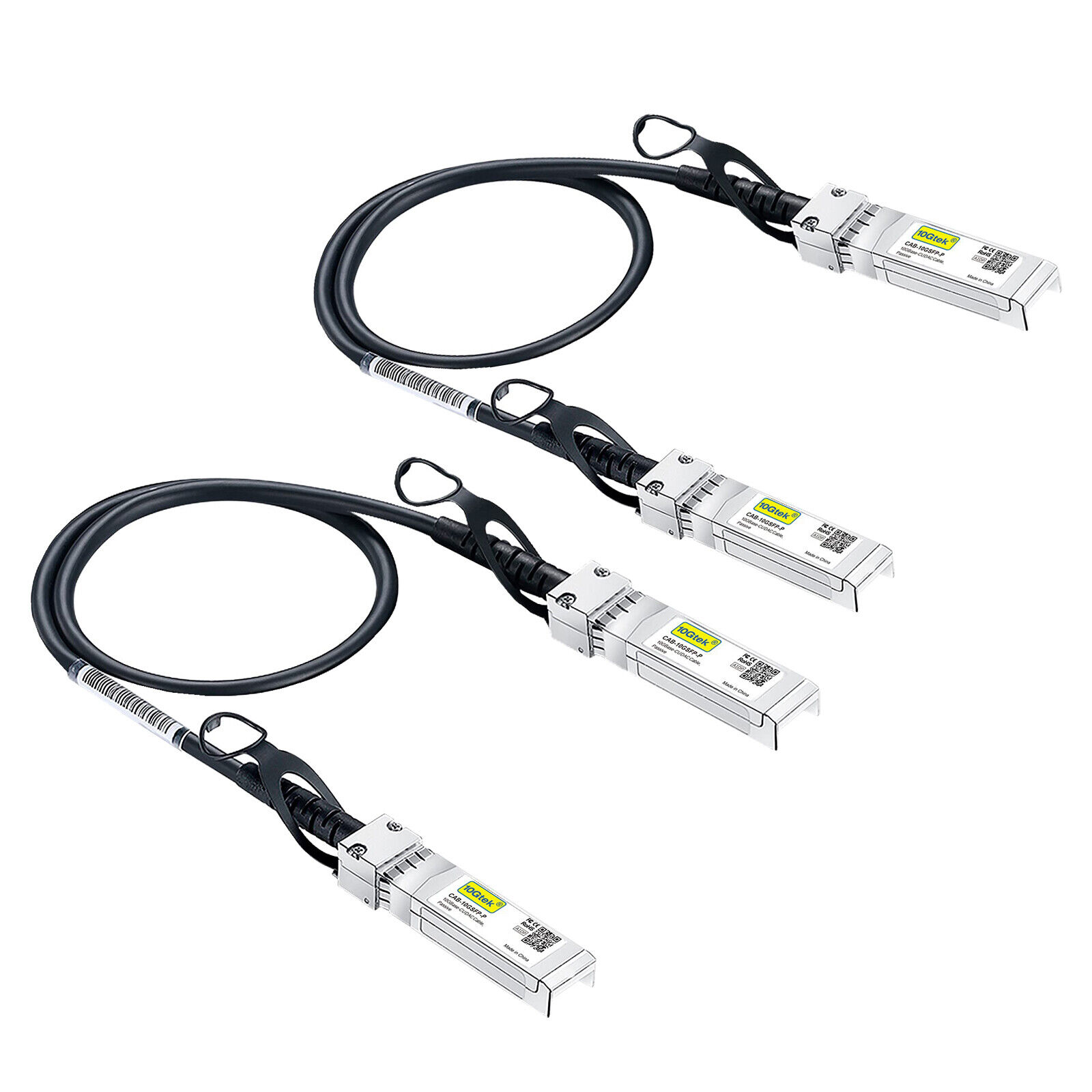 2 Packs 10G SFP+ DAC Twinax Direct attached Copper Cable For Ubiquiti(UBNT) 0.5m