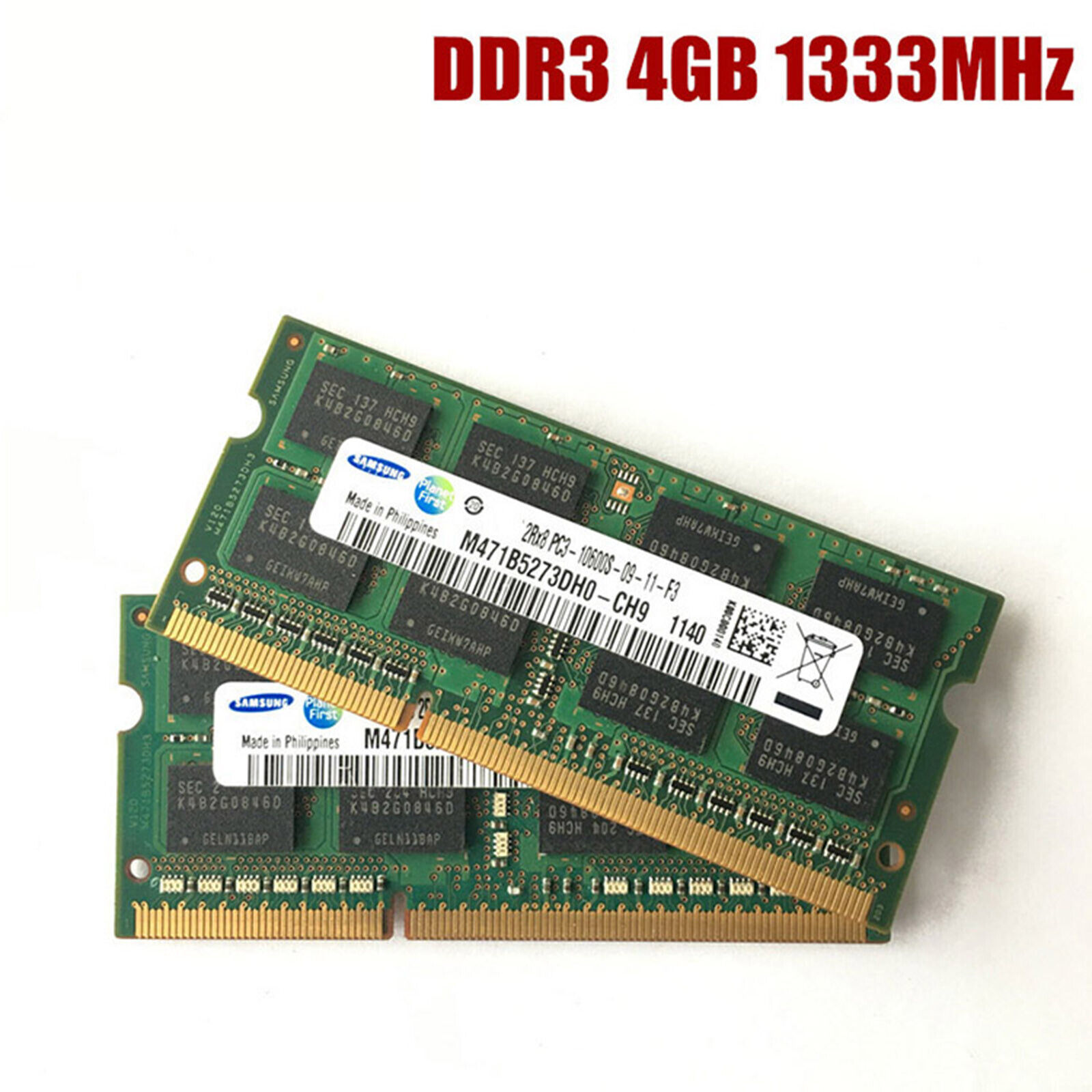 For Samsung 8GB DDR3 PC3-12800S 1600MHz Laptop Memory RAM Third Generation ##