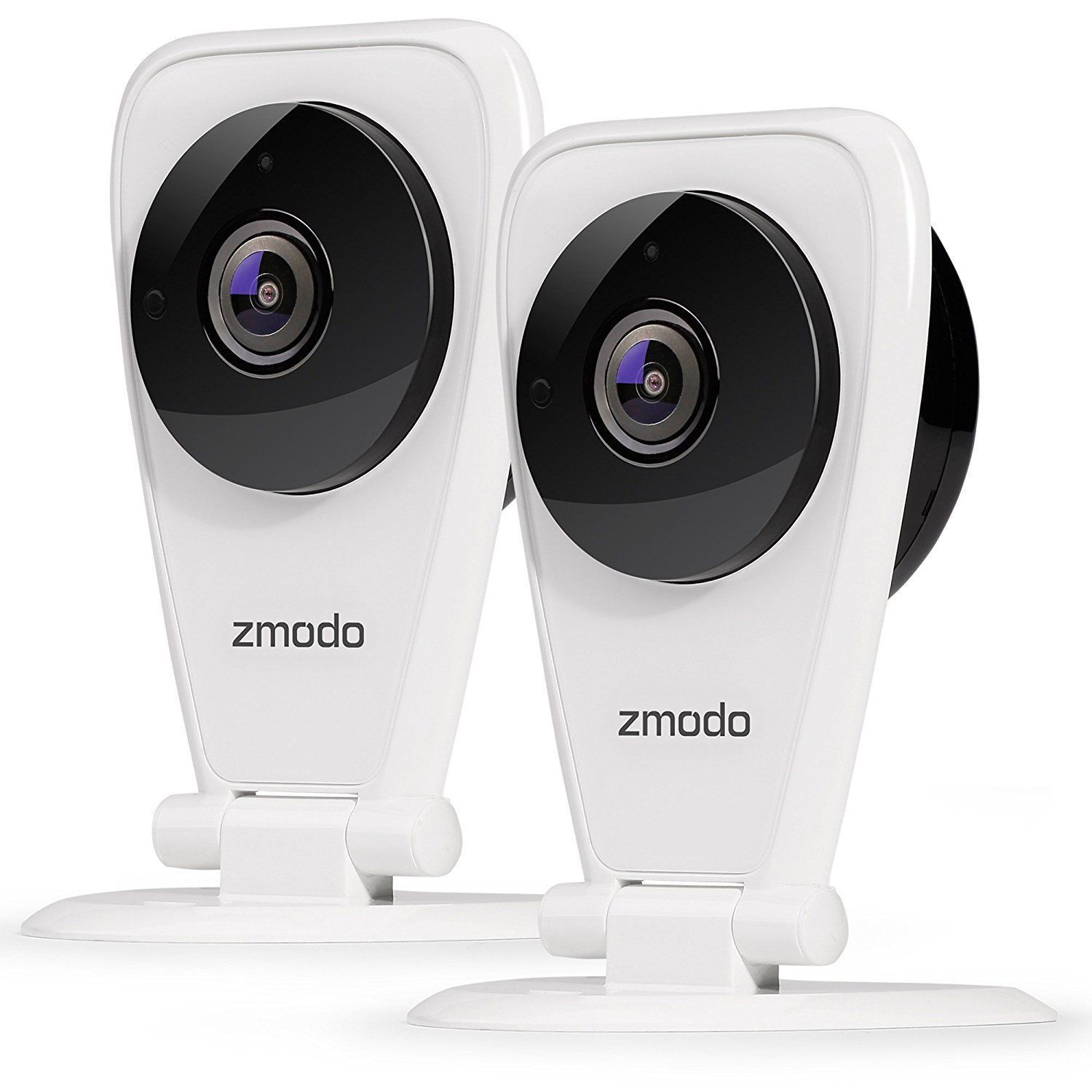 Zmodo 2-Pack EZCam 720p HD IP WiFi Wireless Surveillance Camera w/Two Way Audio