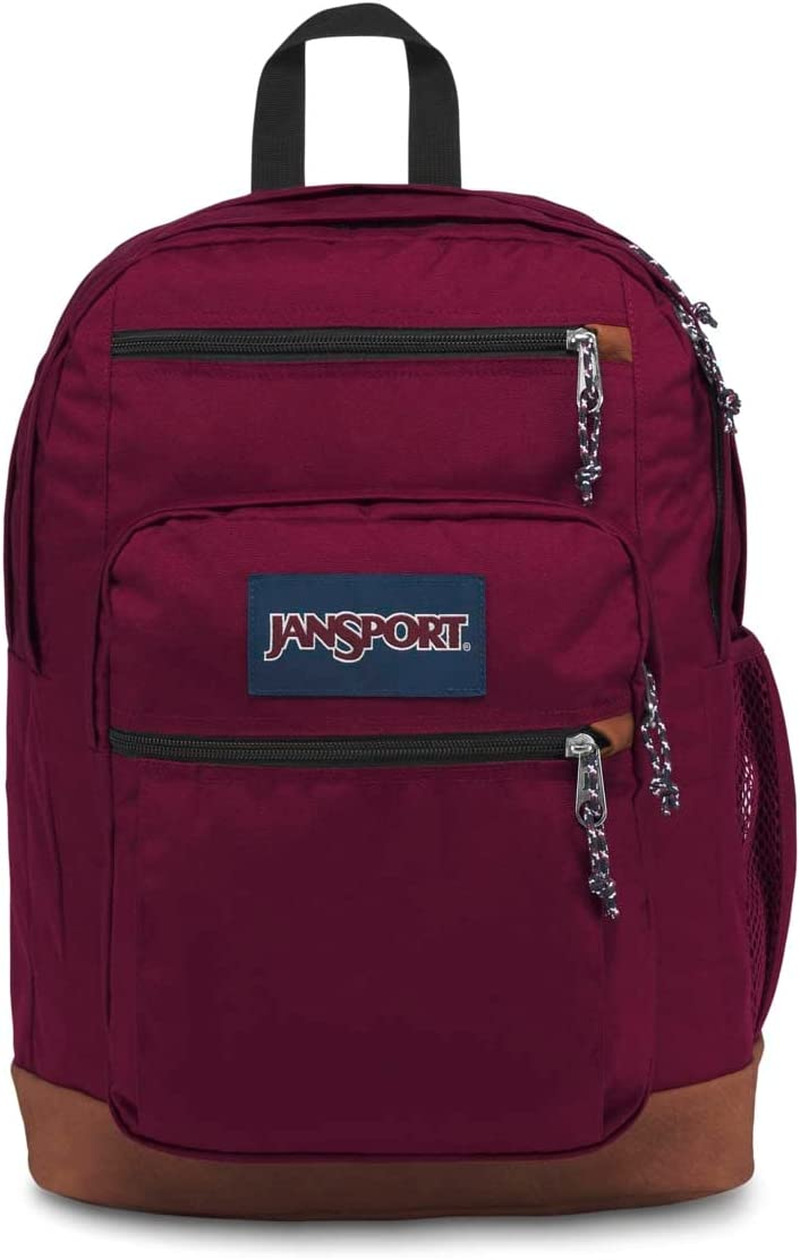 Cool Backpack with 15-Inch Laptop Sleeve, Russet Red - Large Computer Bag Rucksa