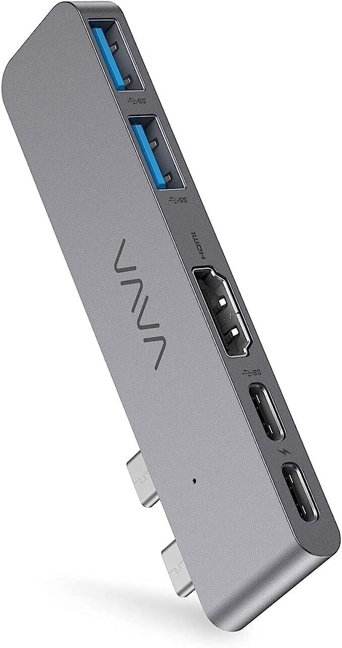 5 in 1 USB C Hub MacBook Pro Type C 4K HDMI Thunderbolt 3 Adapter Dock