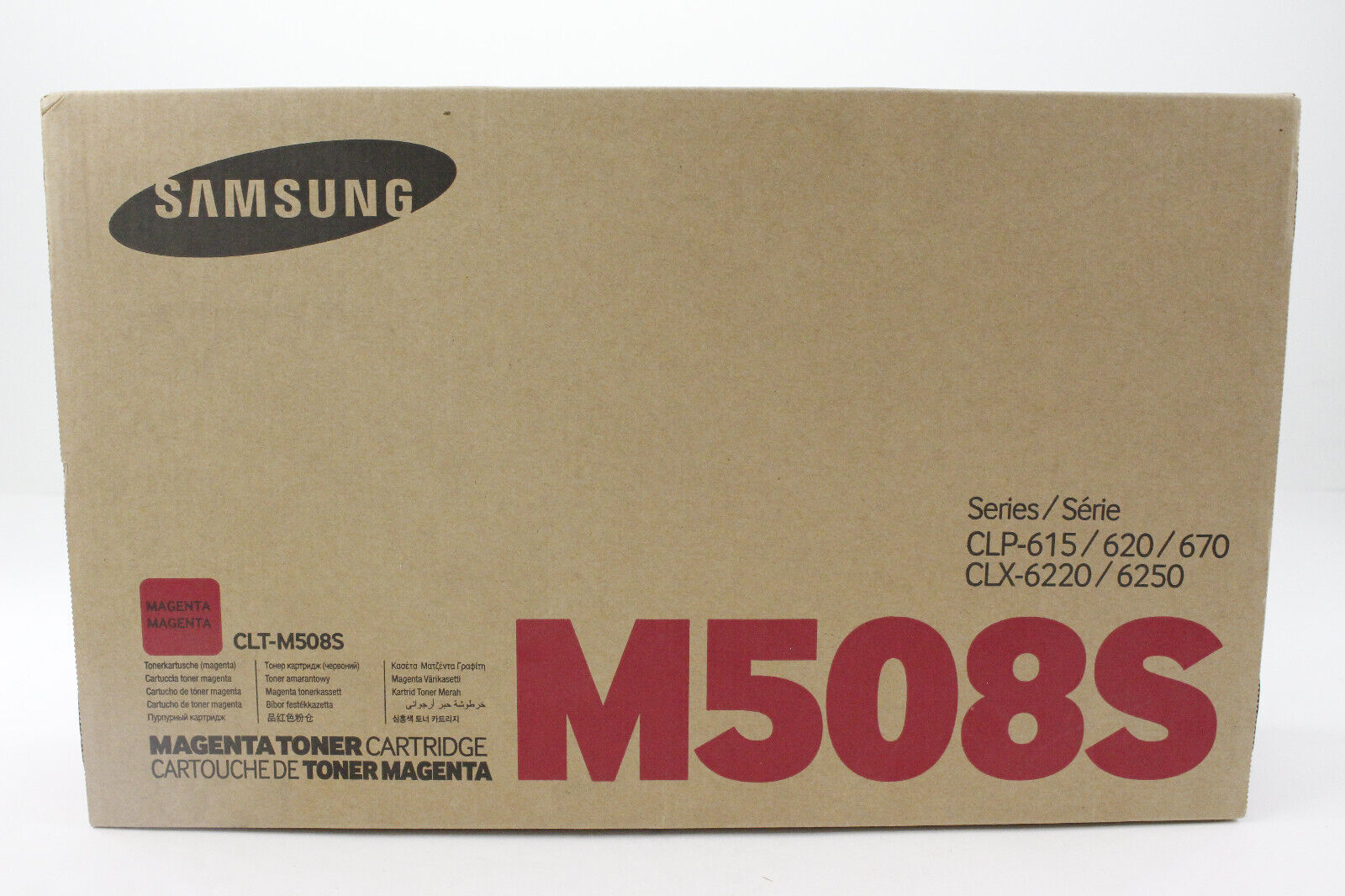 Samsung M508S OEM Magenta Toner Cartridge CLP-615/620/670 CLX-6220/6250