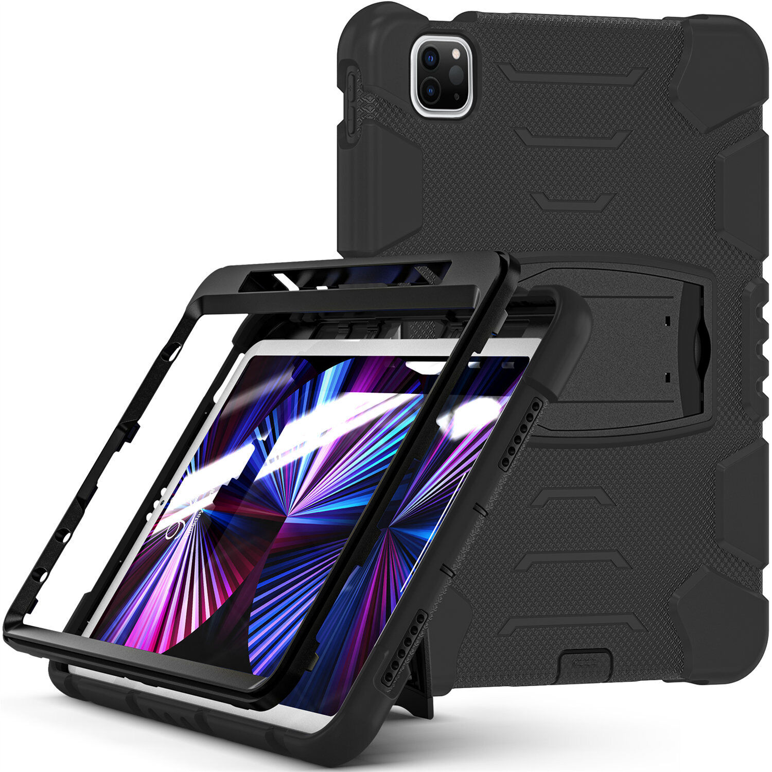 Shockproof Stand Case For iPad 10.2\'\' 9th 8th 7th 6th 5th Gen Air Mini 6 54 Pro 