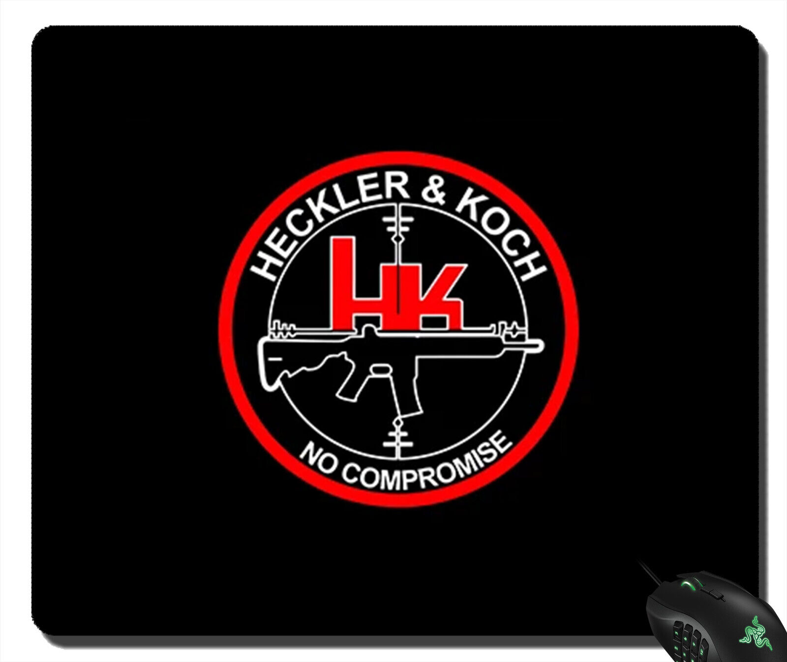 Heckler & Koch HK Guns Firearms 3 mousepad macbook asus acer lenovo samsung
