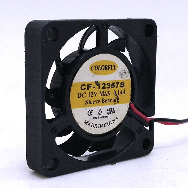 7mm slim mini small fan 3.5cm 3507 12V ultra-thin silent fan CF-12357S cooling 