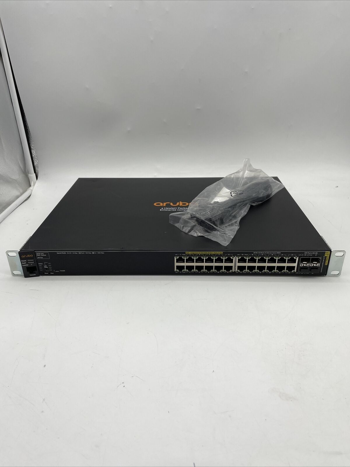 HPE Aruba 2530-24G PoE+ 24-Port Gigabit Ethernet Switch J9773A 