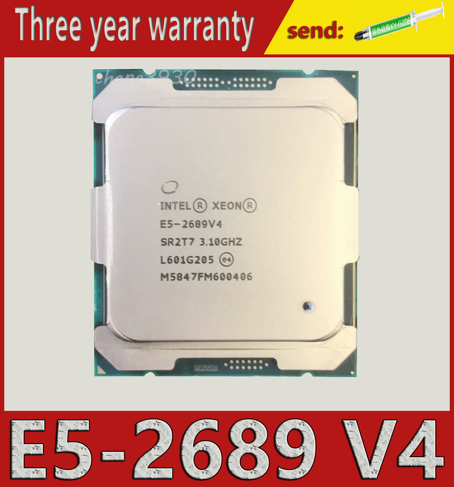 Intel Xeon E5-2689 V4 3.10GHz 10-Core 25MB 165W LGA2011-3 server processor