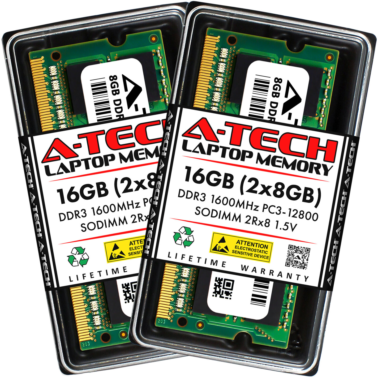 16GB 2x8GB PC3-12800S DynaBook Satellite Pro L850 C40-A-002 C40-A-005 Memory RAM
