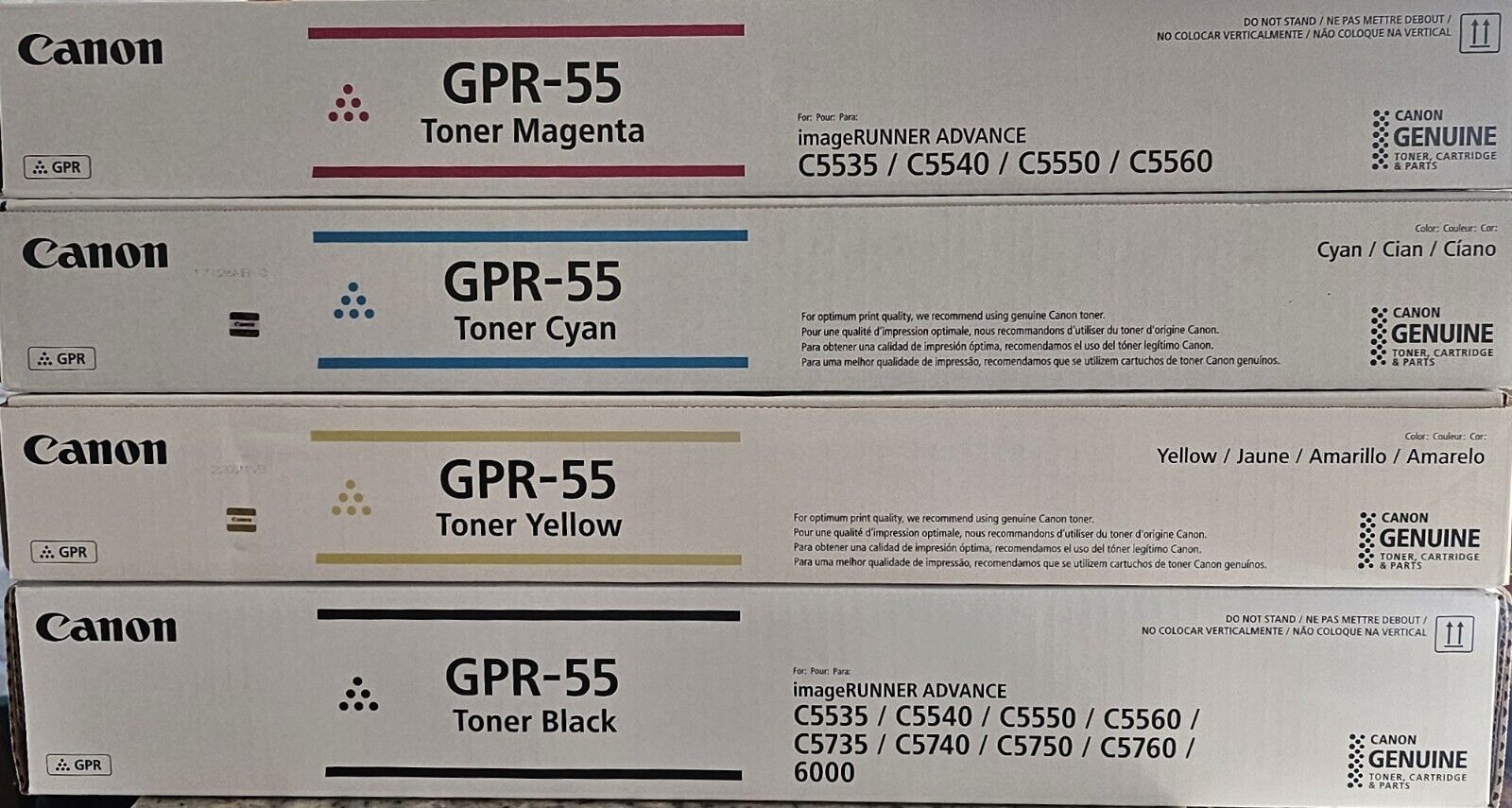 Full Set of GRP-55 Toner