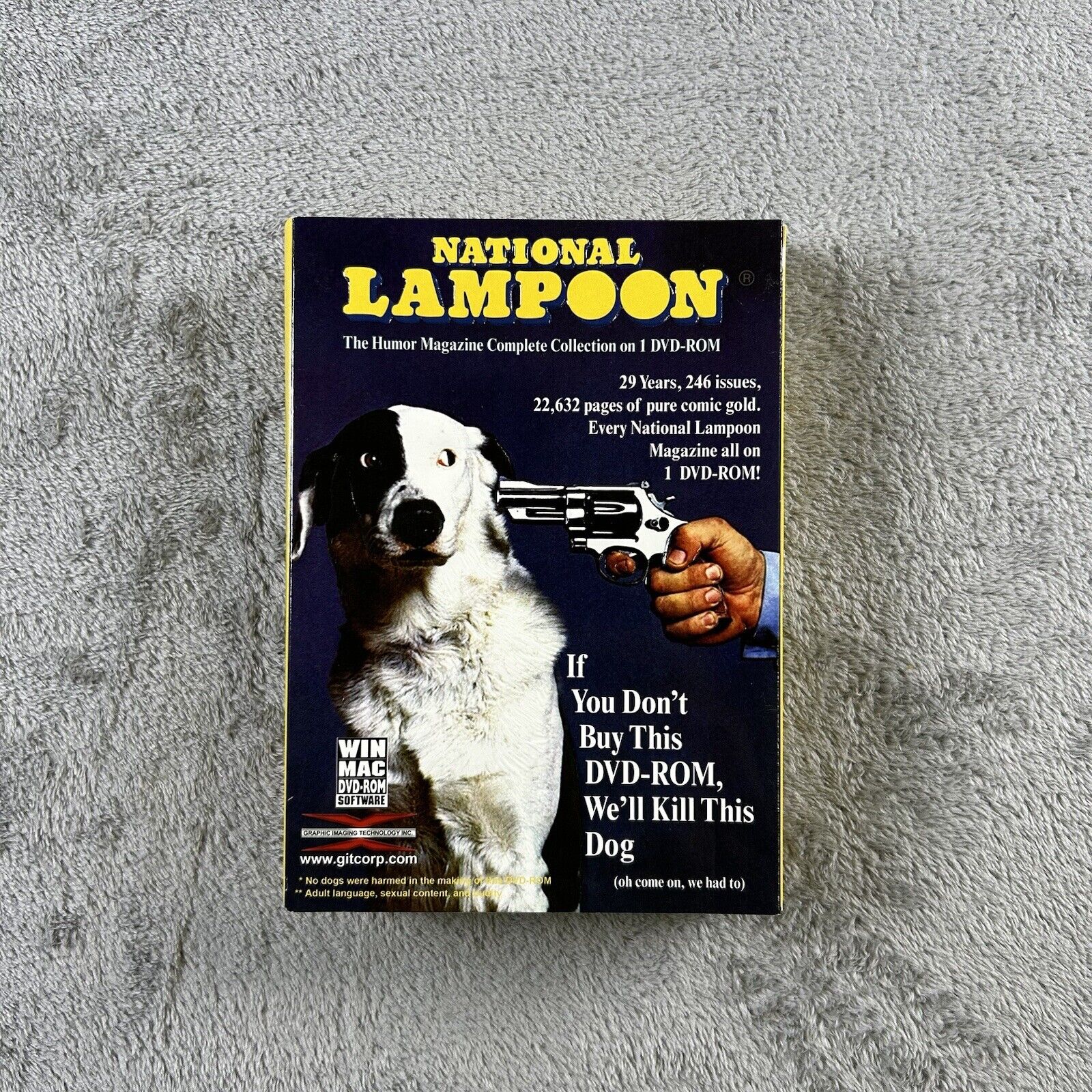 NEW National Lampoon DVD-Rom Complete 246 Issue Digital Magazine Collection RARE