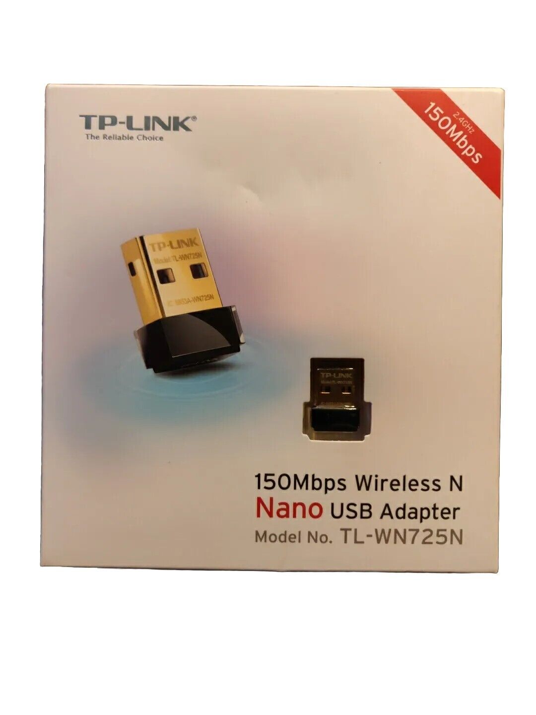 TP-Link TL-WN725N 150Mbps Wireless Nano USB 2.0 WiFi Network Adapter Ver 2.1