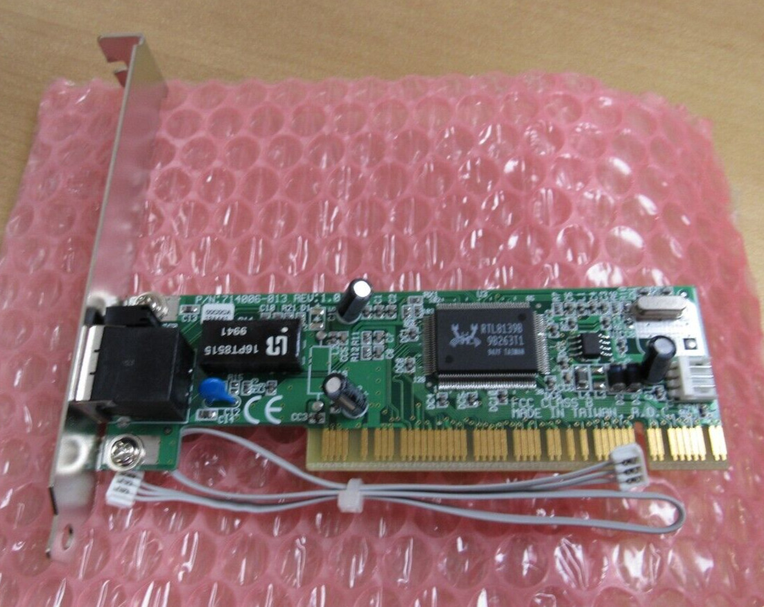 8x PCI-32 Realtek RTL8139B 10/100M 10/100Mbps RJ45 Ethernet Network LAN Card