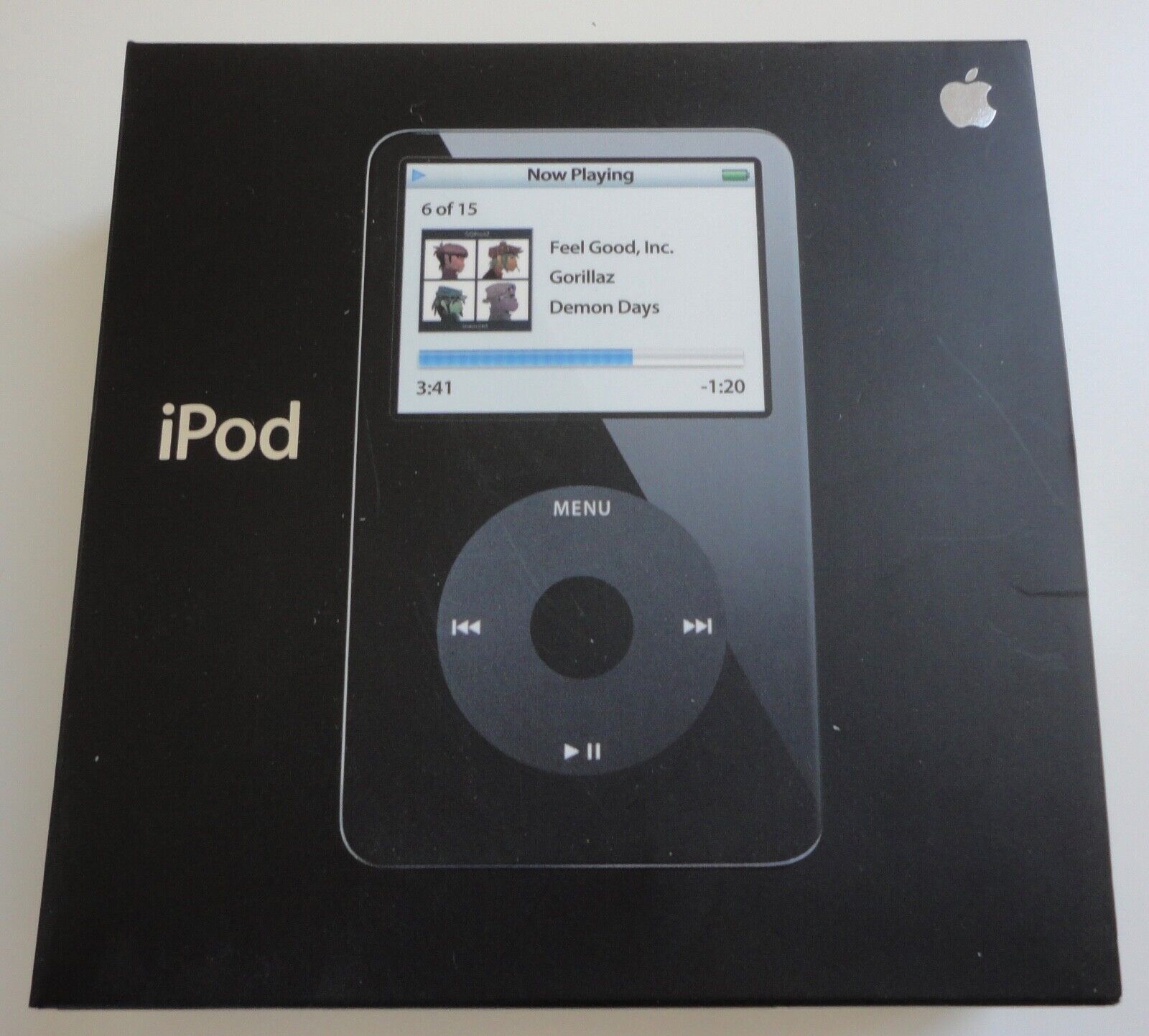 Apple iPod 60GB Black Model A1136 BOX w/ Inserts ONLY  PA147LL/A