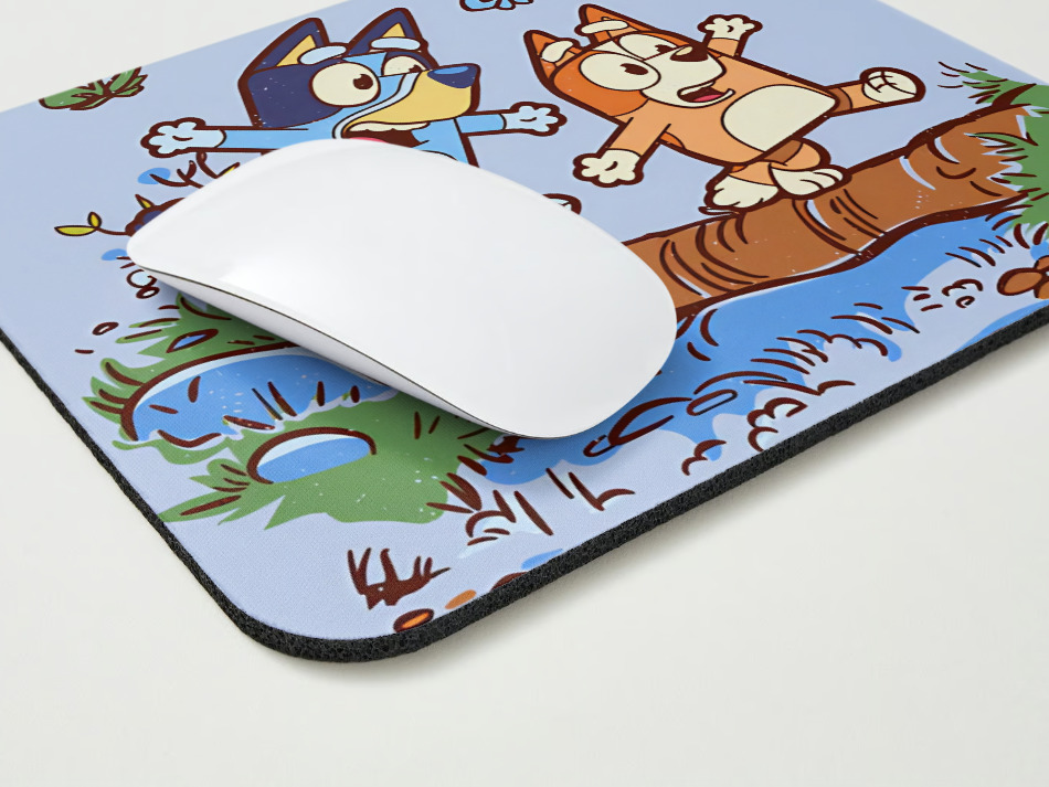 Bluey Mouse Pad | Kid's Mouse Pad | Cute Mouse Pad | Home Office Mouse pad
