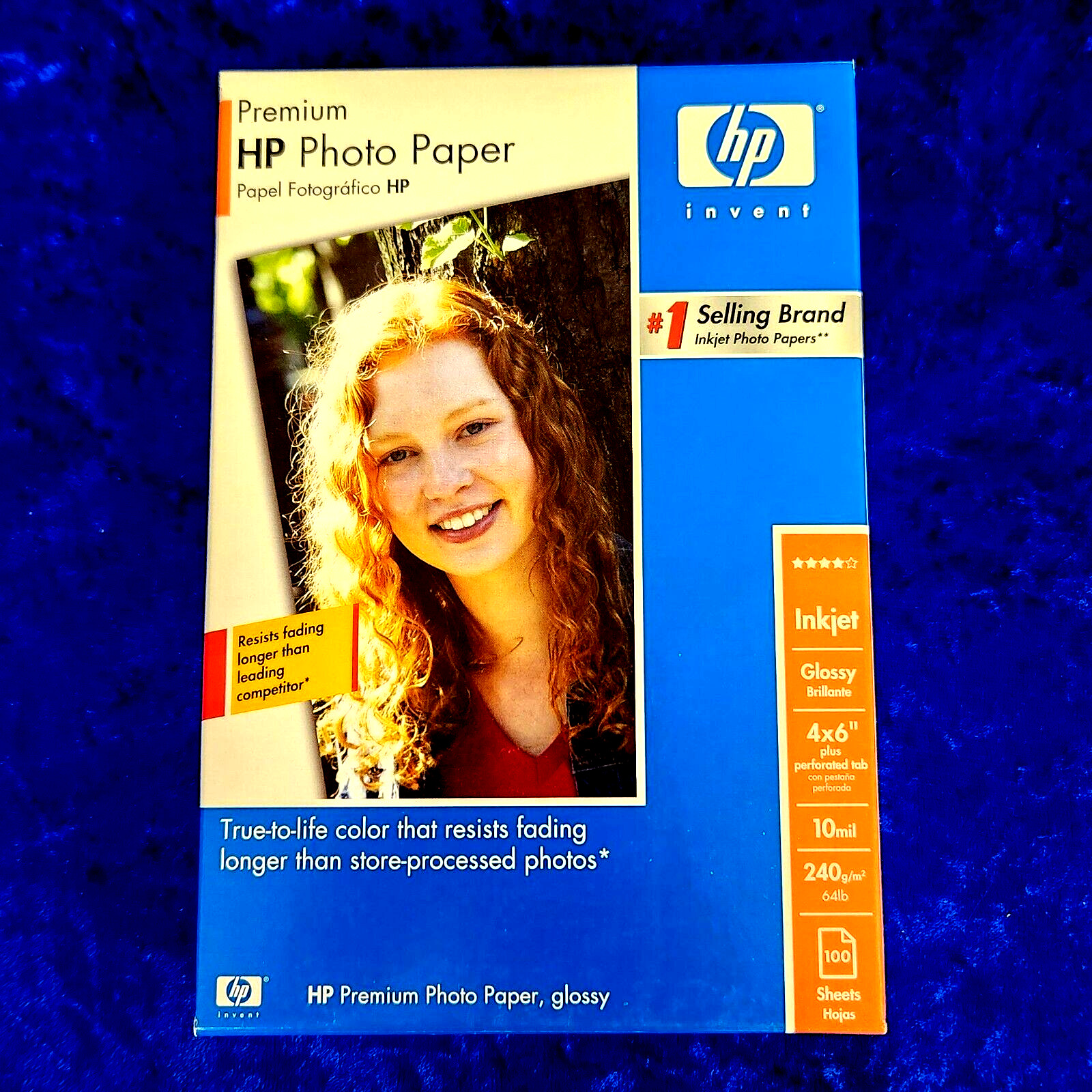 Genuine HP Q1990A Premium Photo Paper Glossy 4X6 SEALED NOS