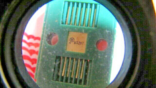 WS-287 Westinghouse 14-pin Gold Flat Pack IC Chip Vintage-ic Early 1960's RARE 1