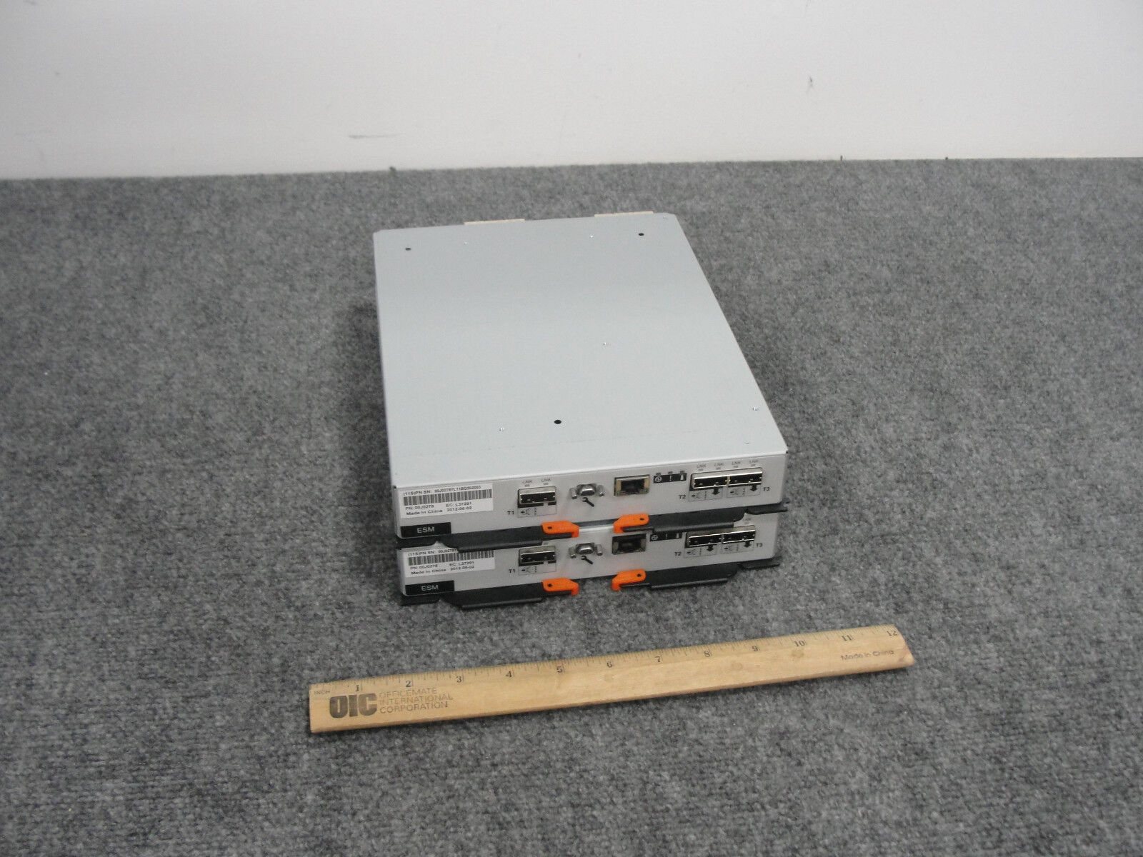 Lot of 2 IBM (00J0278) 5877 Enclosure Services Managers